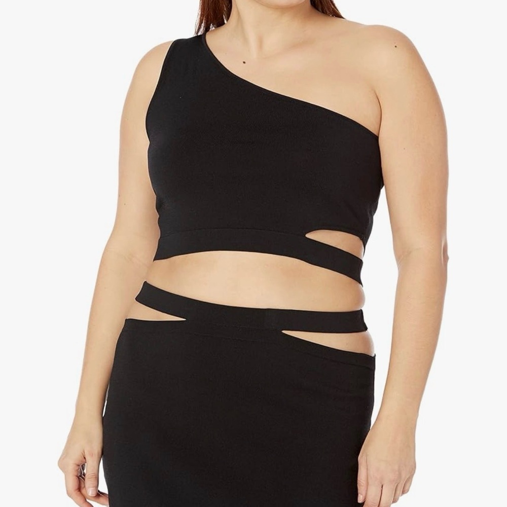 Amazon The Drop Size Xxl Black Cutout Top New
